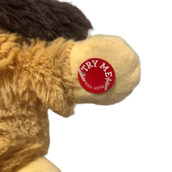 KCare Graduation Plush Stuffed Dog Animated Spins Sings We're Gonna Celebrate - Picture 4 of 8